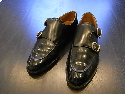 クロケット＆ジョーンズ（Crockett&Jones） ダブルモンク｜靴修理・バッグ修理を行うスピカのブログ