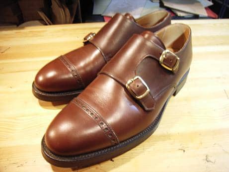 Lloyd Footwear　ダブルモンク　靴磨き | 靴修理