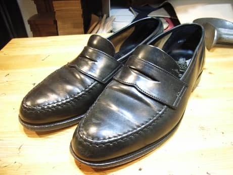 CROCKETT&JONES　ハーフラバー＆靴磨き | 靴修理