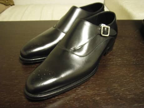 Crockett&Jones for GUILD　ハーフラバーソール＆靴磨き　　 | 靴修理