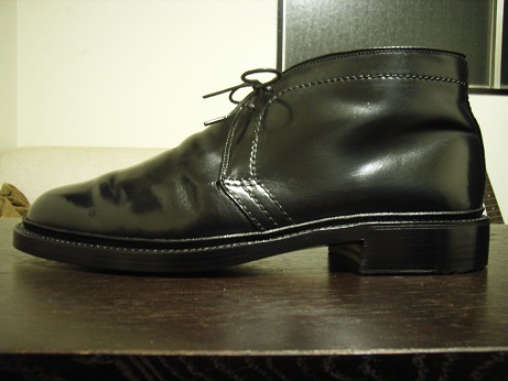 【修理事例】ALDEN チャッカブーツ オールソール交換(スペードソール)｜靴とバッグの本格メンテナンスならスピカ
