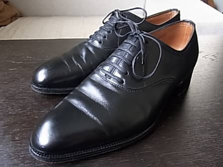 JOHN LOBB PARIS [GARNIER 2]　靴磨き＆レザートゥ補強 | 靴修理