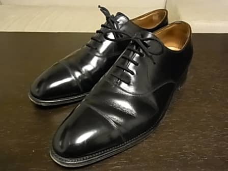 JOHN LOBB PARIS 【City2】　ヒール交換＆靴磨き | 靴修理