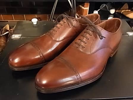 Crockett&Jones　ヴィンテージスティール＆靴磨き | 靴修理