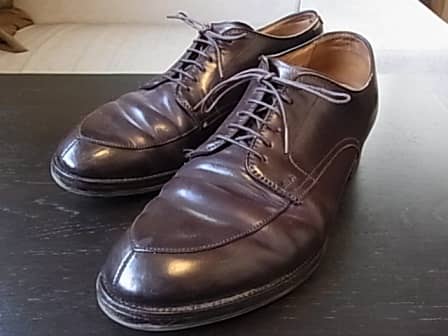 ALDEN V-tip　オールソール＆ヴィンテージスティール | 靴修理