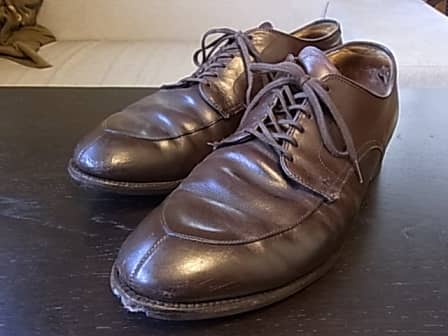 ALDEN V-tip　オールソール交換＆インソール交換　 | 靴修理