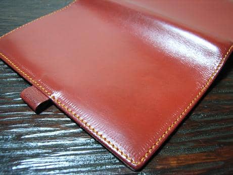 エルメス手帳（HERMES）　クリーニング＋染め直し | 革小物修理