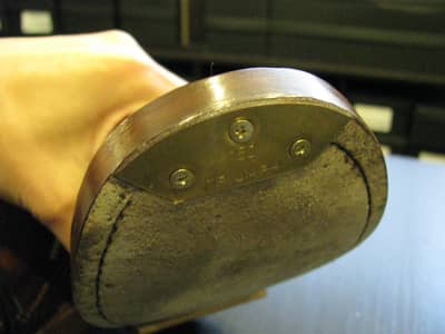 Tricker’s（トリッカーズ）　つま先修理（トライアンフ）、ヒール交換、靴磨き、アンティークシューレース | 靴修理