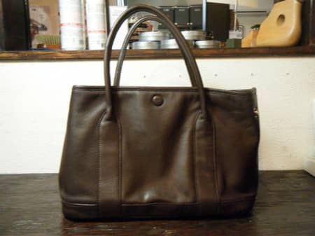 エルメス　トートバッグ（HERMES）　クリーニング＆染め直し | バッグ修理