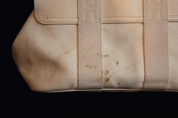 エルメス　キャンバス地バッグ（HERMES）　クリーニング | バッグ修理