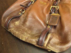 プラダ　ショルダーバッグ（PRADA）　クリーニング＆染め直し | バッグ修理