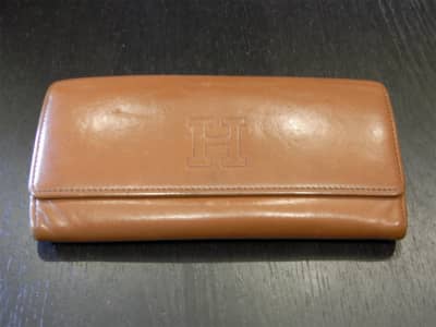 HIROFU 長財布（ヒロフ）　クリーニング＋染め直し | 革小物修理