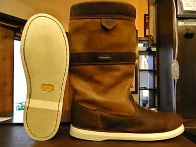 dubarryデッキブーツ　オールソール | 靴修理