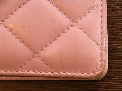 シャネル　財布　(CHANEL)　クリーニング＋染め直し | 革小物修理