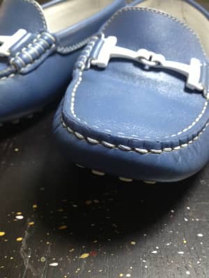 TOD’S　ドライビングシューズ　クリーニング＆染め直し | 靴修理