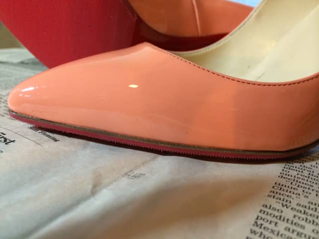 クリスチャンルブタン（Christian Louboutin） ハーフラバーソール | 靴修理