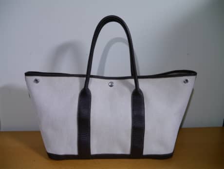 エルメス（HERMES）　ガーデンパーティー　クリーニング＆染め直し | バッグ修理