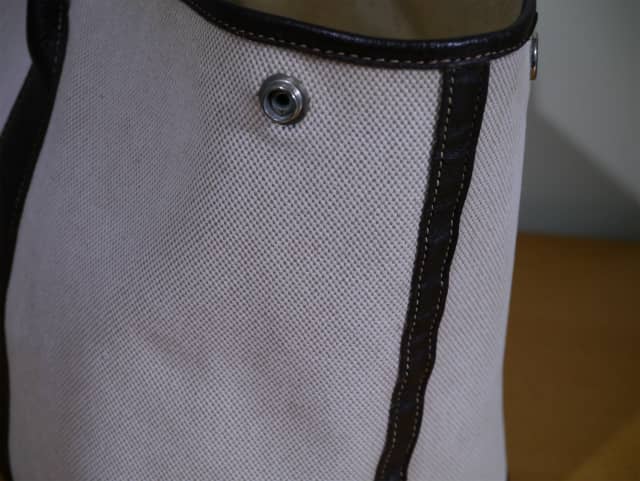 エルメス（HERMES）　ガーデンパーティー　クリーニング＆染め直し | バッグ修理