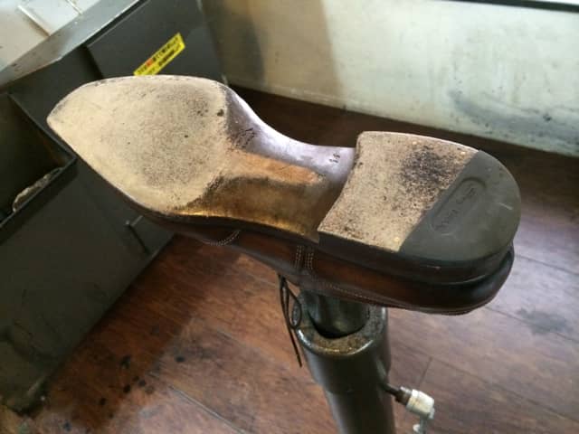 Santoni Heel交換 | 靴修理