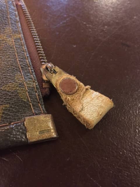 ルイヴィトン（Louis Vuitton）バッグファスナー交換 | バッグ修理