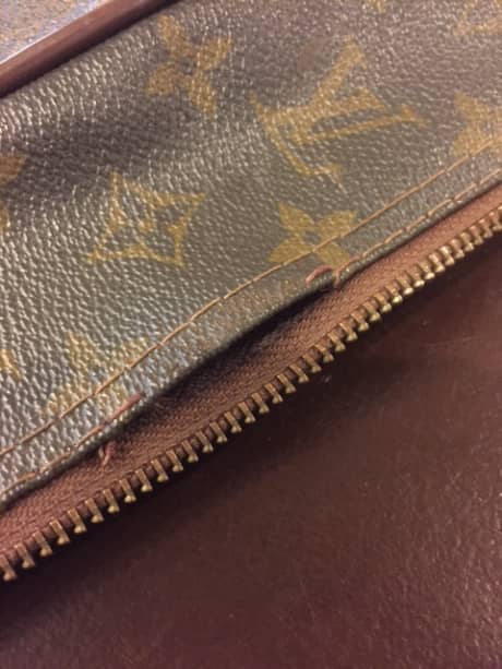 ルイヴィトン（Louis Vuitton）バッグファスナー交換 | バッグ修理
