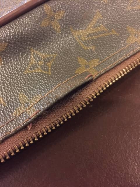 ルイヴィトン（Louis Vuitton）バッグファスナー交換 | バッグ修理