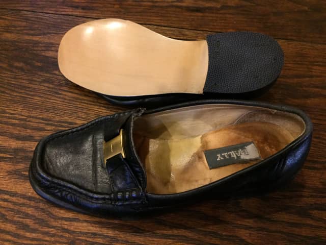 婦人靴　レザーオールソール縫い無し | 靴修理