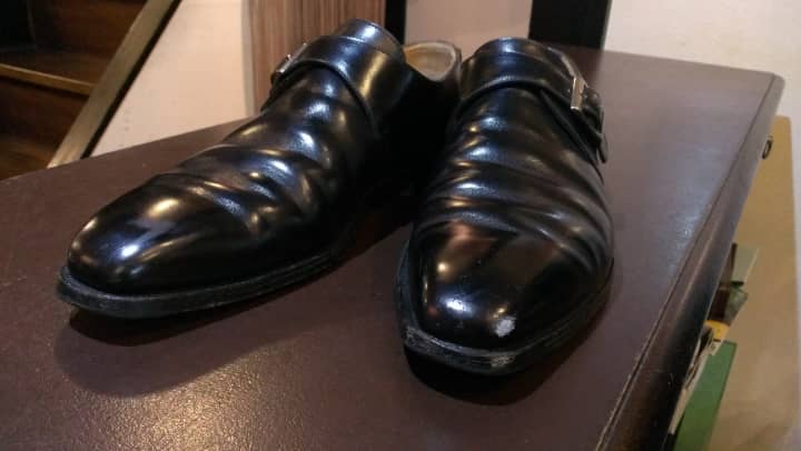 クロケット＆ジョーンズ(CROCKETT & JONES)　つま先補修 | 靴修理
