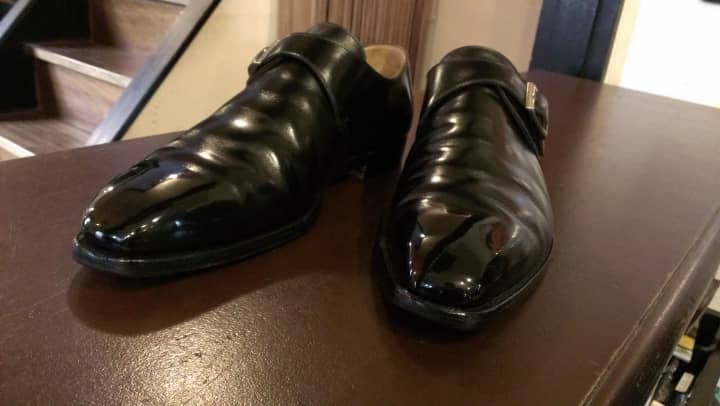 クロケット＆ジョーンズ(CROCKETT & JONES)　つま先補修 | 靴修理