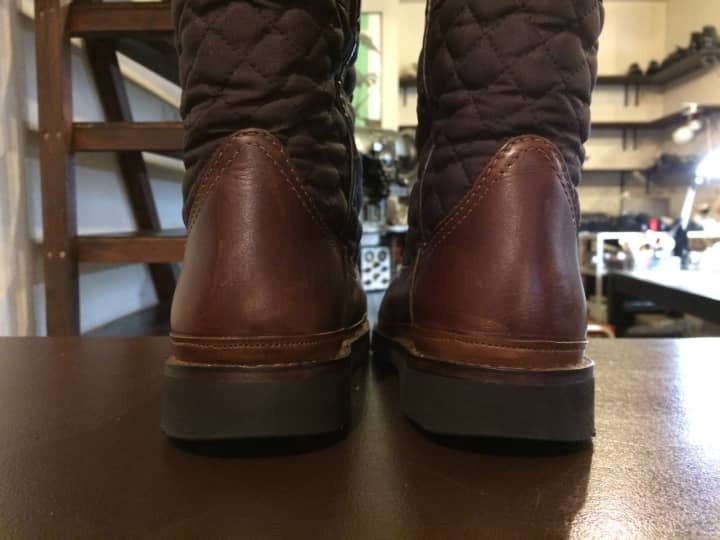 Dubarryデッキブーツ　オールソール交換 | 靴修理