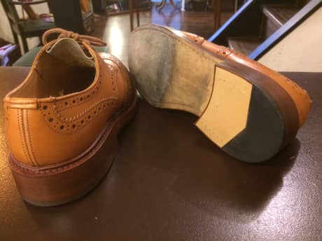 TRICKER’SのヒールARROW HEAD | 靴修理
