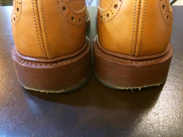 TRICKER’SのヒールARROW HEAD | 靴修理