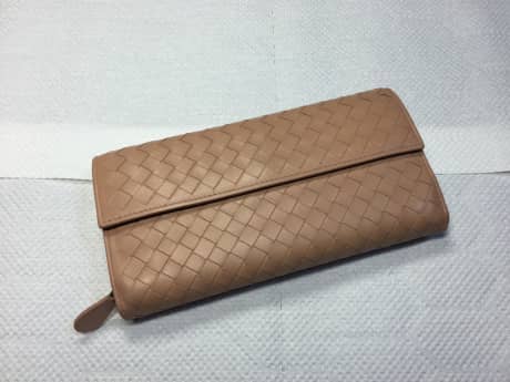 ボッテガ・ヴェネタ　長財布 染め直し | 革小物修理
