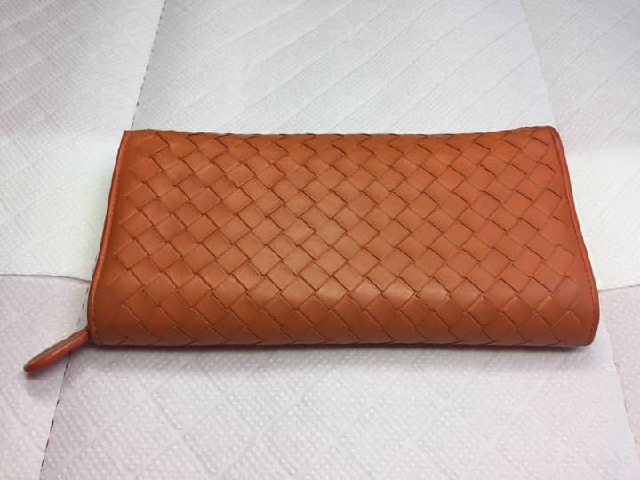 ボッテガ・ヴェネタ　長財布　染め直し | 革小物修理