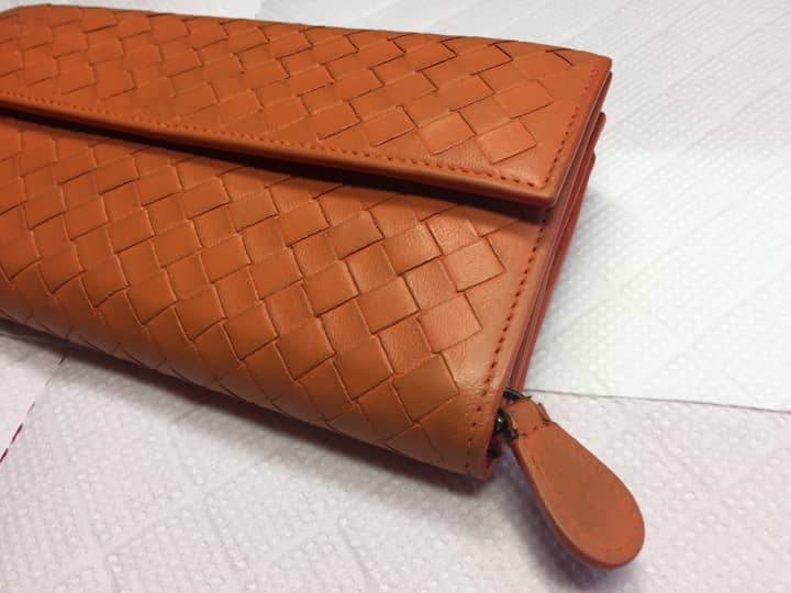 ボッテガ・ヴェネタ　長財布　染め直し | 革小物修理