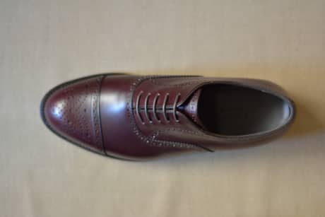 セミオーダーシューズ（Semi brogue oxfords） | オックスフォード