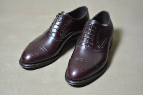 セミオーダーシューズ（Semi brogue oxfords） | オックスフォード