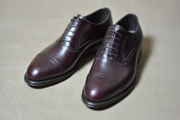 セミオーダーシューズ（Semi brogue oxfords） | オックスフォード