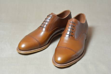 セミオーダーシューズ（Cap brogue oxfords） | オックスフォード
