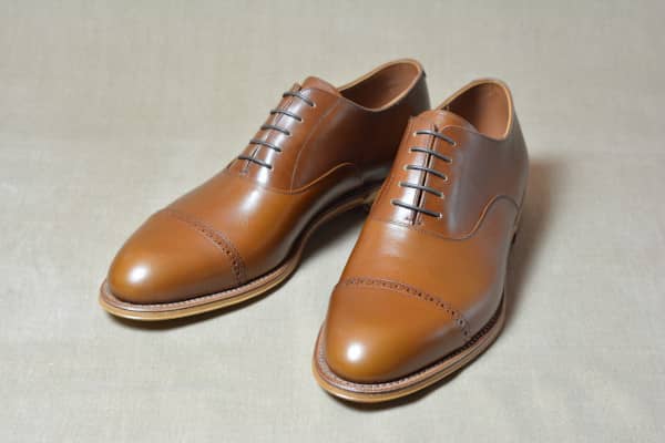 セミオーダーシューズ（Cap brogue oxfords） | オックスフォード