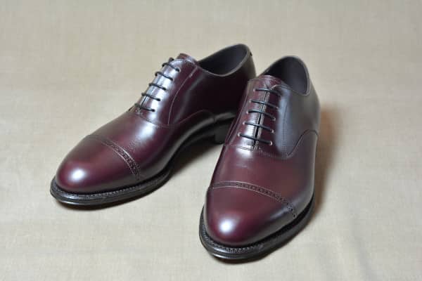 セミオーダーシューズ（Cap brogue oxfords） | オックスフォード