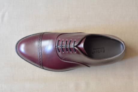 セミオーダーシューズ（Cap brogue oxfords） | オックスフォード