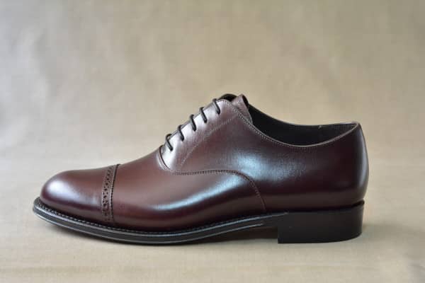 セミオーダーシューズ（Cap brogue oxfords） | オックスフォード
