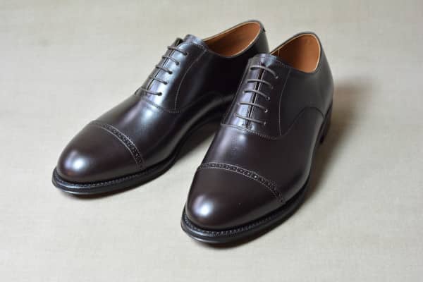 セミオーダーシューズ（Cap brogue oxfords） | オックスフォード
