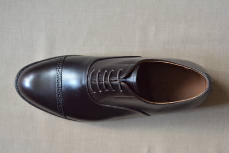 セミオーダーシューズ（Cap brogue oxfords） | オックスフォード