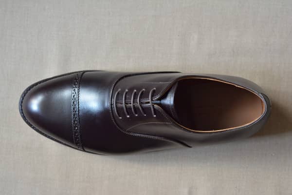 セミオーダーシューズ（Cap brogue oxfords） | オックスフォード