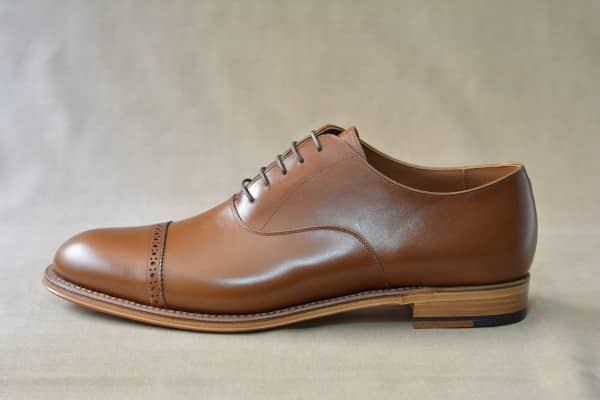 セミオーダーシューズ（Cap brogue oxfords） | オックスフォード