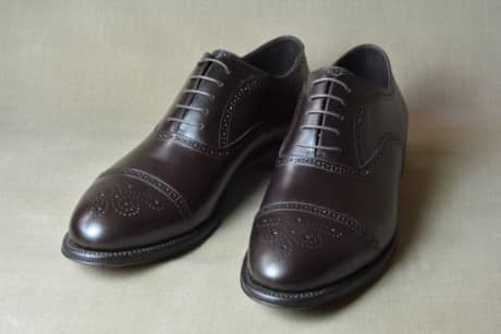 セミオーダーシューズ（Semi brogue oxfords） | オックスフォード