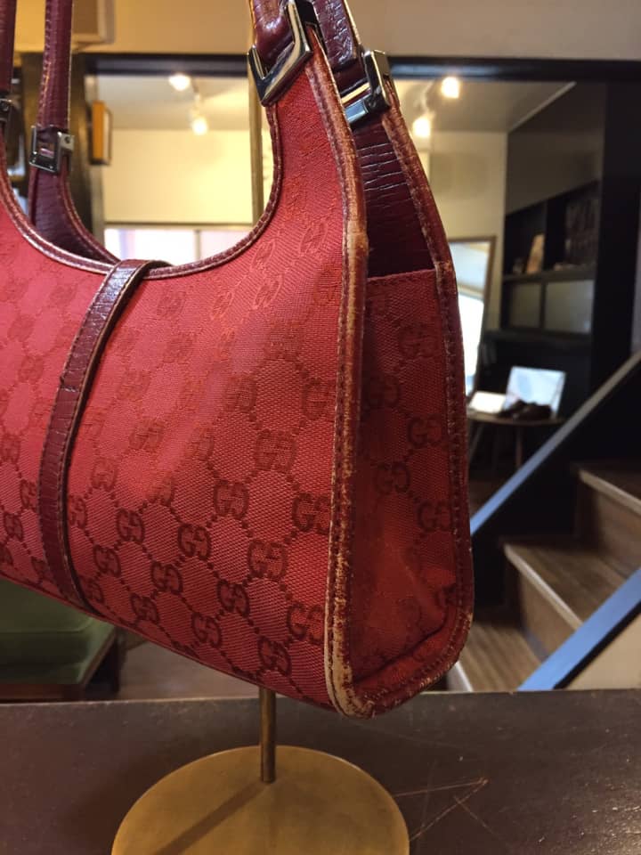 GUCCI（グッチ）ハンドバッグ　クリーニング＆染め直し | 靴修理
