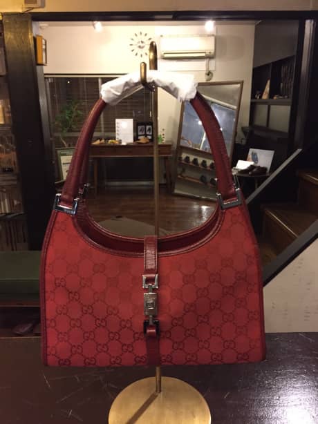 GUCCI（グッチ）ハンドバッグ　クリーニング＆染め直し | 靴修理